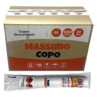 Copo Descartável 50 ML cx c/ 5000 unds Copo Descartável 50 ML cx c/ 5000 unds