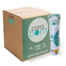 Copo Descartável 200 ML cx c/ 2500 unds Copo Descartável 200 ML cx c/ 2500 unds