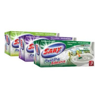 PASTILHAS SANITÁRIAS ADESIVAS (CARTELA C/ 03 UN) SANY PASTILHAS SANITÁRIAS ADESIVAS (CARTELA C/ 03 UN) SANY
